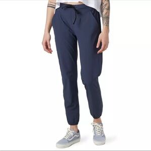 Backcountry on the go pants tie waist blue - women’s XS